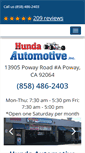 Mobile Screenshot of hundaautomotive.com